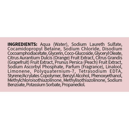 Dicora Citrus & Peach Vitamin C Bath Gel 750ml - Maison des fragrances