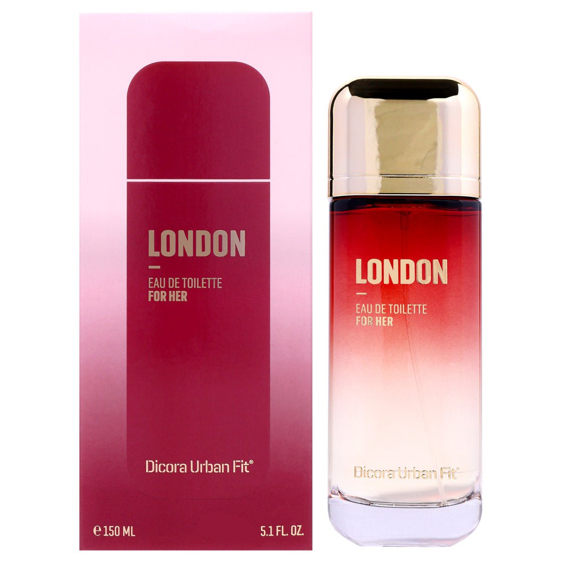 Dicora Urbanfit Dicora UF London Eau de Toilette (EDT) Femme 150ml - Maison des fragrances