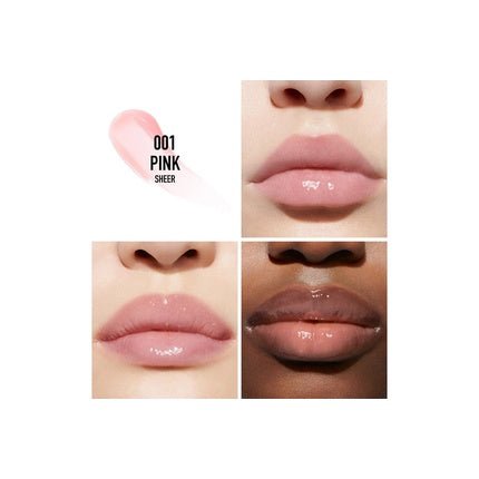 Dior Addict Lip Gloss Plumper Gloss 24hr Hydration 001 Pink 6ml - Maison des fragrances