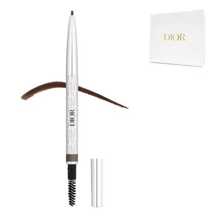 Dior Diorshow Brow Styler Eyebrow Pencil Waterproof with Ultrafine Retractable Tip 0.003 Ounce 03 Brown - Maison des fragrances