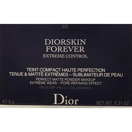 Dior Diorskin Forever Compact Powder 030 Medium Rose - Maison des fragrances