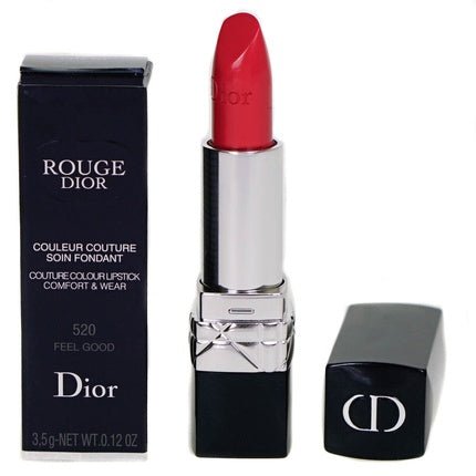 Dior Red Lipstick Couture Color Comfort & Clothing Satin 520 Feel Good - Maison des fragrances