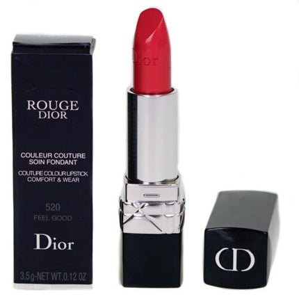 Dior Red Lipstick Couture Color Comfort & Clothing Satin 520 Feel Good - Maison des fragrances