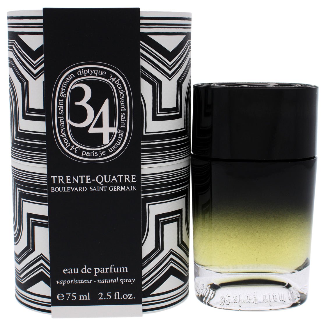 Diptyque 34 Boulevard Saint Germain Eau de Parfum (EDP) Mixte 75ml - Maison des fragrances