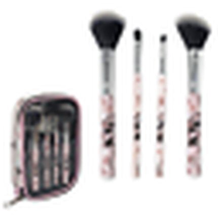 Disney Minnie Mouse Makeup Brush Set 4 Brushes with Pouch - 2352 - Maison des fragrances