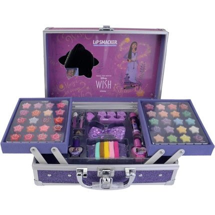 Disney Wish Makeup Traincase Cosmetics Set In Suitcase - Maison des fragrances
