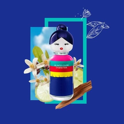 Benetton Sisterland Blue Neroli Eau de Toilette Femme 80 ml