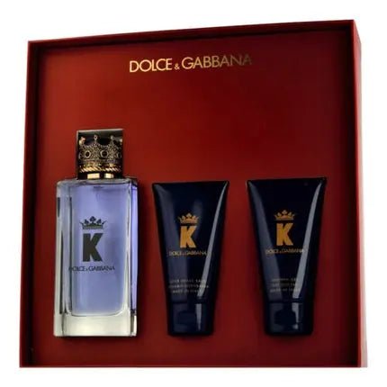 Dolce & Gabbana K Set EDT, Shower Gel & Aftershave Balm 100ml 50ml 50ml - Maison des fragrances