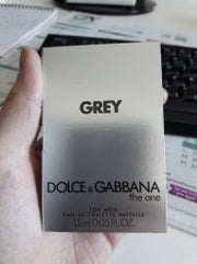Dolce & Gabbana The One For Men Grey Eau De Toilette Spray 15ml - Maison des fragrances