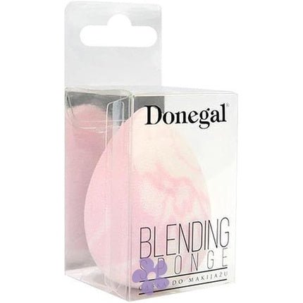 Donegal Blending Sponge Marble Pink 4331 - Perfect For Flawless Makeup Application - Maison des fragrances