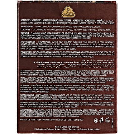Dorall Collection Orientals Oud Khaliji Unisex 100ml EDT - Maison des fragrances