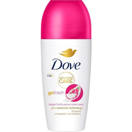 Dove Advanced Care Go Fresh Dragonfruit & Coconut Cream Anti - Perspirant Roll - On Déodorant (Déo) Mixte - Maison des fragrances
