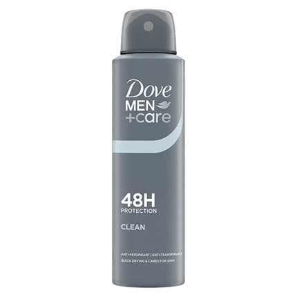 Dove Antiperspirant Care Clean Déodorant (Déo) Homme 150ml - Maison des fragrances