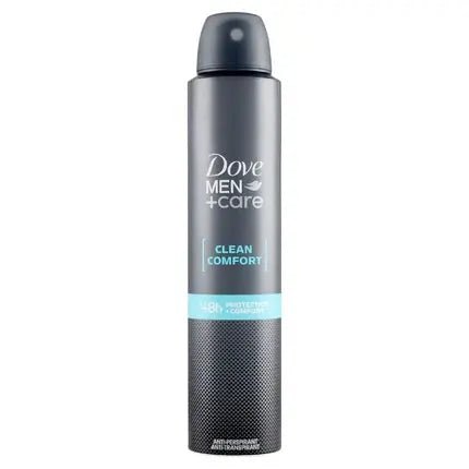 Dove Care Clean Comfort Antiperspirant Deodorant Déodorant (Déo) Homme 200ml - Maison des fragrances