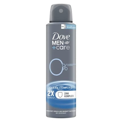 Dove +Care Deodorant Clean Comfort Deodorant without Aluminum Protects 48 Hours Against Body Odor Déodorant (Déo) Homme 150ml - Maison des fragrances