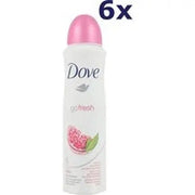 Dove Go Fresh Pomegranate And Lemon Verbena Deodorant Spray - 150 Ml Set Of 6 - Maison des fragrances