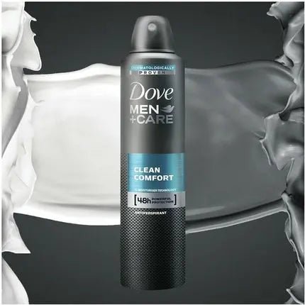 Dove Men+Care Antiperspirant Aerosol Clean Comfort 250ml - Maison des fragrances