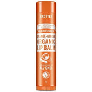 Dr Bronner's Orange Ginger Lip Balm with Organic Oils and No Synthetic Ingredients 4g - Maison des fragrances