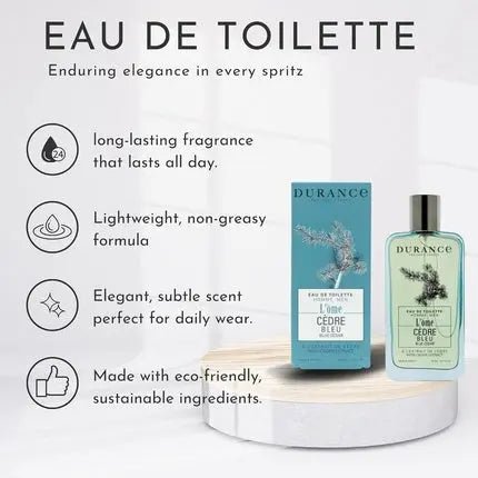 Durance L'Ome - Eau De Toilette Homme 100ml - Blue Cedar Fragrance - Maison des fragrances