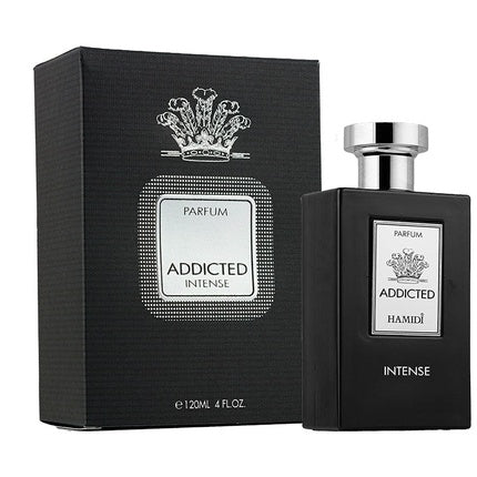Hamidi par Armaf Alcohol-Free Addicted Intense Perfume Black Eau de Parfum (EDP) Mixte 120ml
