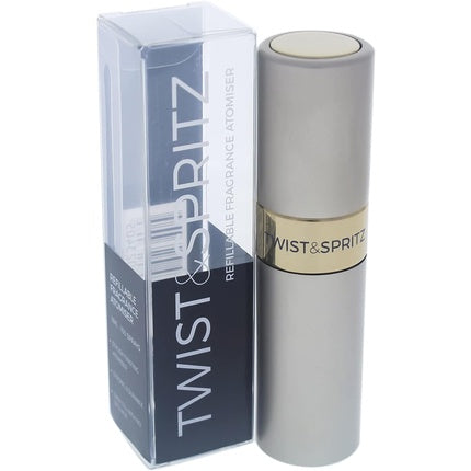 Travalo Twist and Spritz Atomiser Silver Fragrance (Fragrance) Mixte