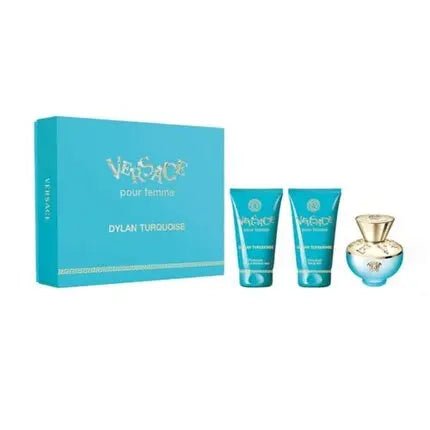Dylan Turquoise Pour Femme Toilet Water Spray 50ml + Gel Set - Maison des fragrances