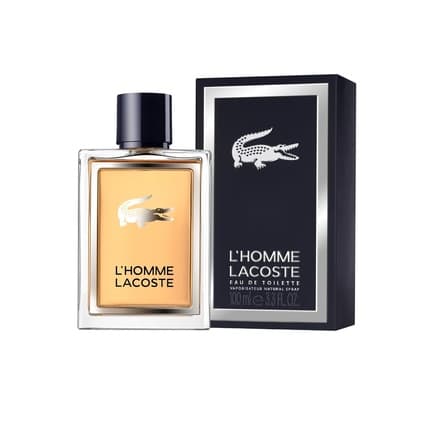 Lacoste L'HOMME Woody-Spicy 's with Vetiver, Amber, and Musk Notes Eau de Toilette 100ml for men