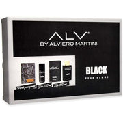 Roberto Capucci ALV Alviero Martini Black Pour Homme with Deodorant and Passport Holder Eau de Parfum 100ml pour homme