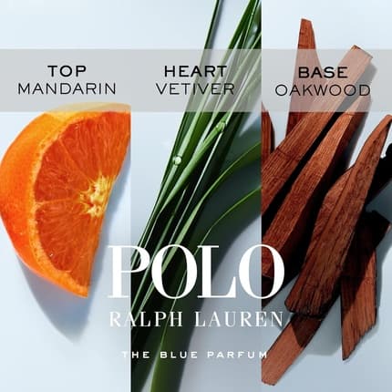 Ralph Lauren Polo Blue Parfum 's Cologne Aquatic and Fresh with Citrus Oakwood and Vetiver Intense Fragrance Eau de Parfum (EDP) Homme 151ml