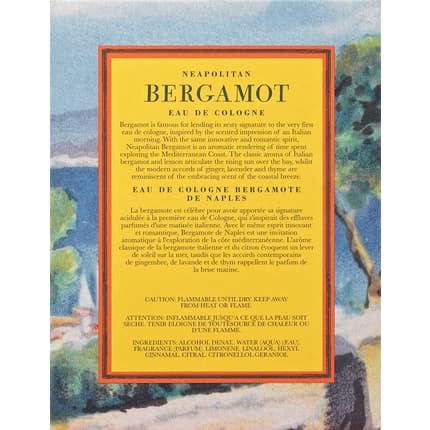 Crabtree & Evelyn Heritage Collection Bergamot Neapolitan Eau de Cologne (EDC) Mixte 100ml