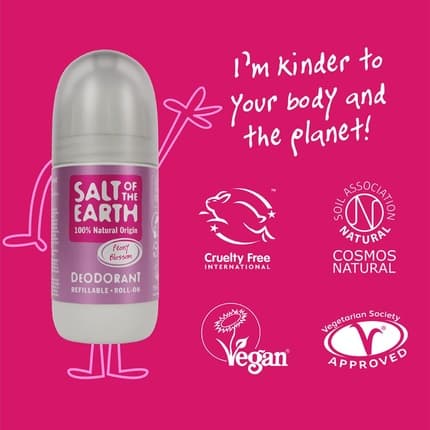 Salt Of The Earth Peony Blossom Déodorant 75 ml