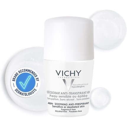 Vichy Antiperspirant Sensitive Deo Rollon 48 Hours Déodorant (Déo) Mixte 50ml