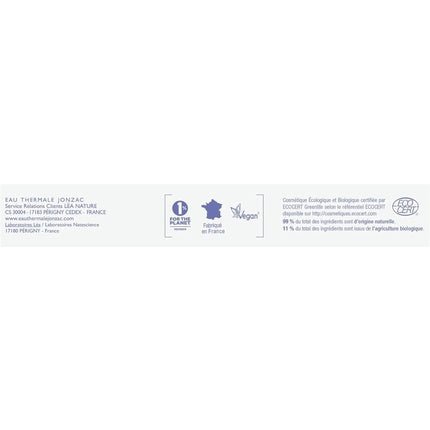 EAU THERMALE JONZAC Organic Dermo - Douceur Cleansing Wipes - Maison des fragrances