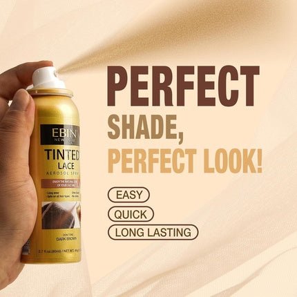Ebin Tinted Lace Spray Light Beige 80ml - Maison des fragrances