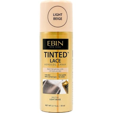 Ebin Tinted Lace Spray Light Beige 80ml - Maison des fragrances