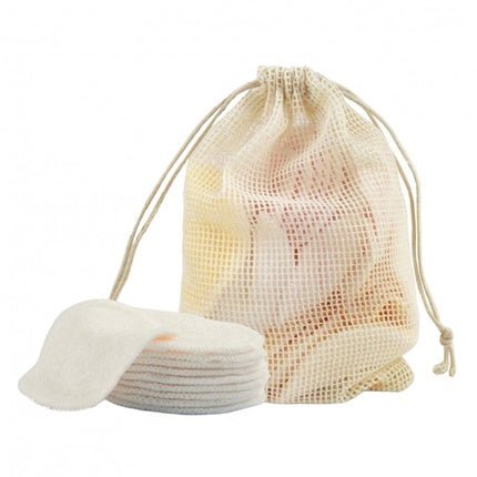 Ecarla Reusable Bamboo Makeup Remover Pads Ak01 - 6 Pieces - Maison des fragrances