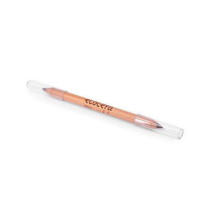 ECOCERA NATURAL CHOICE Double - Sided Eyebrow Pencil in Tobacco - Maison des fragrances