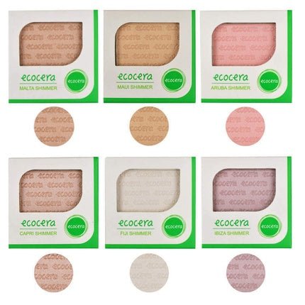 Ecocera Shimmer Powder Highlighter Ibiza 10g - Maison des fragrances