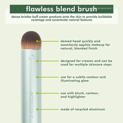 EcoTools Beauty Essentials and Makeup Accessories Flawless Blend Makeup Brush - Maison des fragrances
