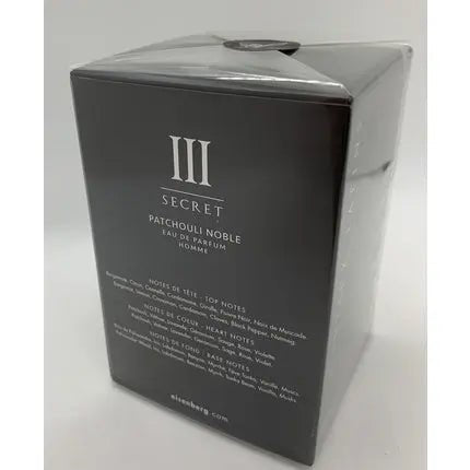 Eisenberg Les Orientaux Latins Secret III Patchouli Noble Eau de Parfum (EDP) Homme 30ml - Maison des fragrances