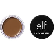 e.l.f. Cosmetics Putty Bronzer Creamy Highly Pigmented Formula Infused with Argan Oil and Vitamin E Bronzed Belle 0.35 oz - Maison des fragrances