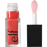 e.l.f. Glow Reviver Lip Oil Nourishing Tinted Lip Oil Infused With Jojoba Oil Vegan & Cruelty - Free Pink Quartz 7.6ml - Maison des fragrances