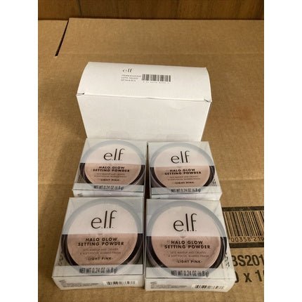e.l.f. Halo Glow Light Pink Setting Powder 0.24oz - Maison des fragrances