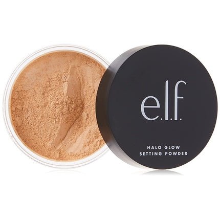 e.l.f Halo Glow Setting Powder Silky Weightless Blurring Powder for Soft Focus Effect Medium 6.8g - Maison des fragrances