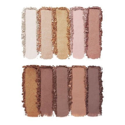 e.l.f. Perfect 10 Eyeshadow Palette Ten Ultra - pigmented Neutral Shades Need It Nude - Maison des fragrances