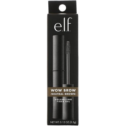 e.l.f. Wow Brow Gel Volumizing Buildable Wax - Gel Hybrid Neutral Brown 3.5g - Maison des fragrances