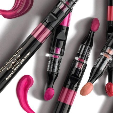 Elizabeth Arden Beautiful Color Liquid Lipstick Lacquer Finish Lip Gloss Seductress - Maison des fragrances
