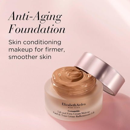 Elizabeth Arden Ceramide Lift and Firm Makeup SPF15 PA++ 30ml 400N Creamy Foundation Radiant Finish for Normal to Dry Skin - Maison des fragrances