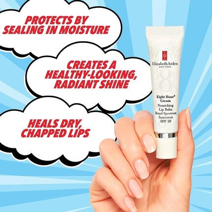 Elizabeth Arden Eight Hour Cream Nourishing Lip Balm Spf 20 14.8ml - Maison des fragrances
