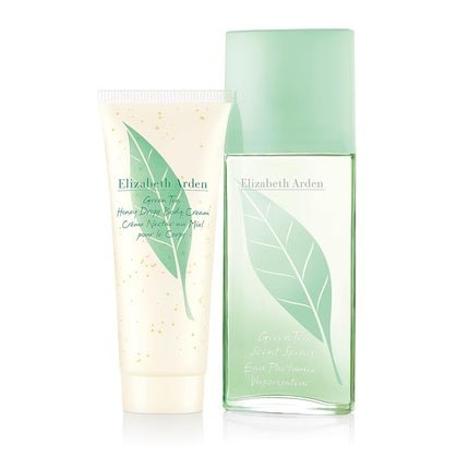 Elizabeth Arden Green Tea Gift Set: Green Tea Scent + Honey Drops Body Cream , Gift Box Coffret (Coffret) Femme 100ml - Maison des fragrances